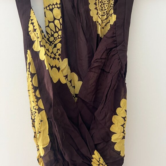 Trina Turk large silk blouse - Picture 6 of 10